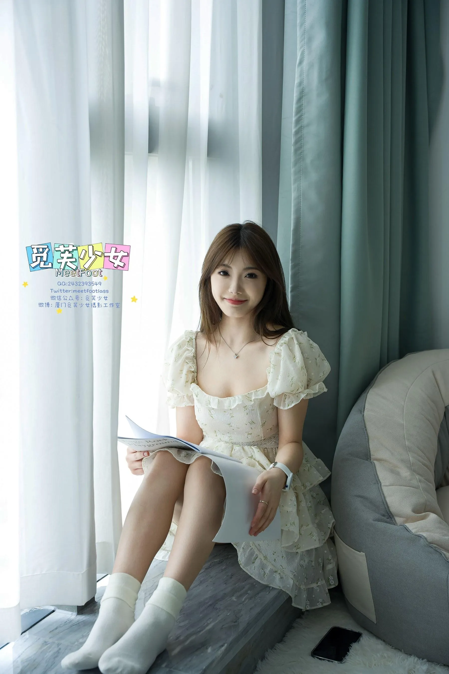 [觅芙少女]NO.022 在夏日阳光里奔跑的森系美少女 [291P]插图8